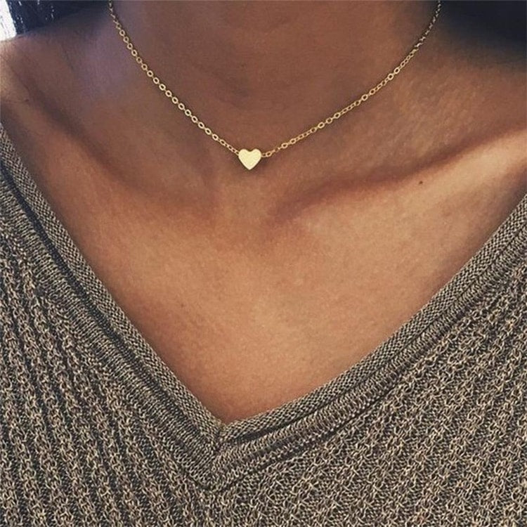Vintage Layered Pendant Necklace for Women Dainty Layered Necklace & Gold Chain Fashion Jewelry