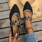 Comfortable Womens Ballet Flats Elegant Low Heel Sneakers for Everyday Wear