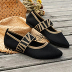 Comfortable Womens Ballet Flats Elegant Low Heel Sneakers for Everyday Wear