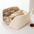 Luxury Women's Makeup Organizer and Travel Cosmetic Bag with Zipper